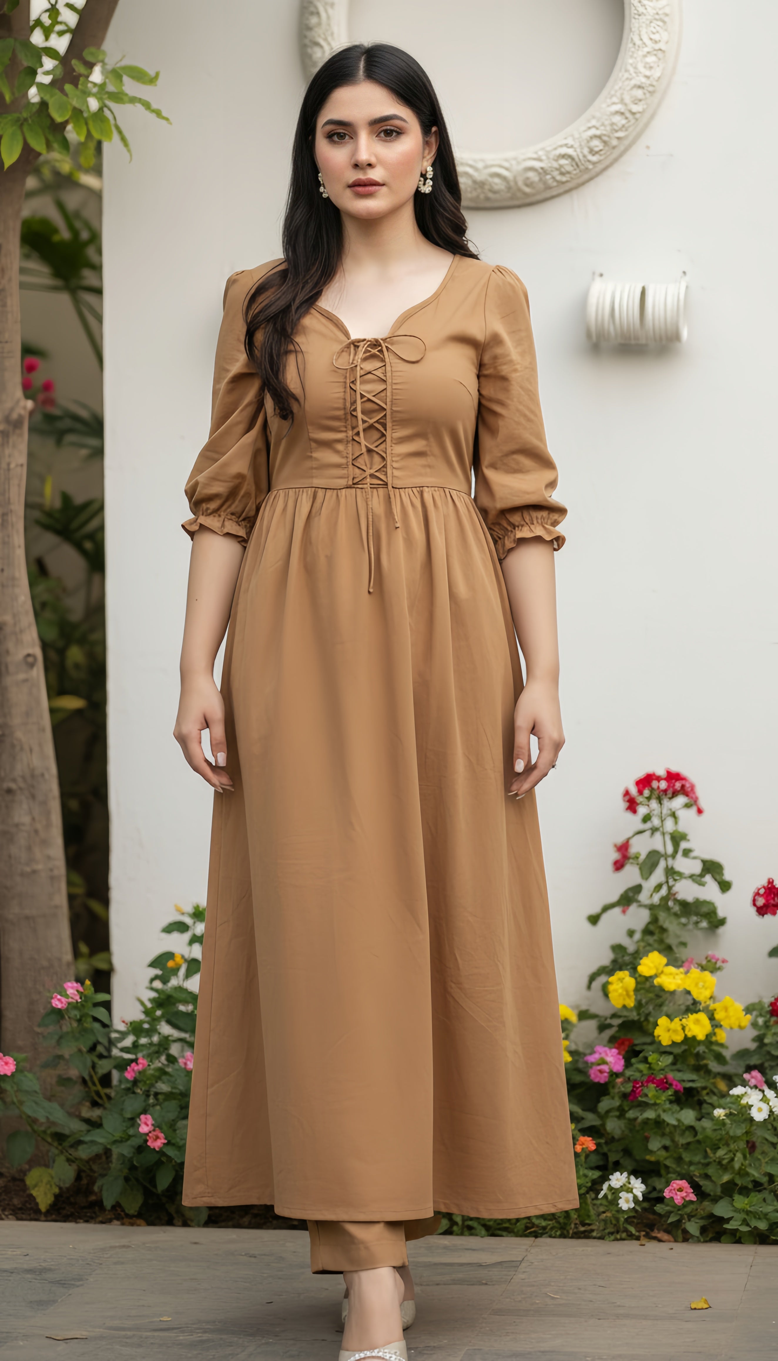 Dress Set Brown