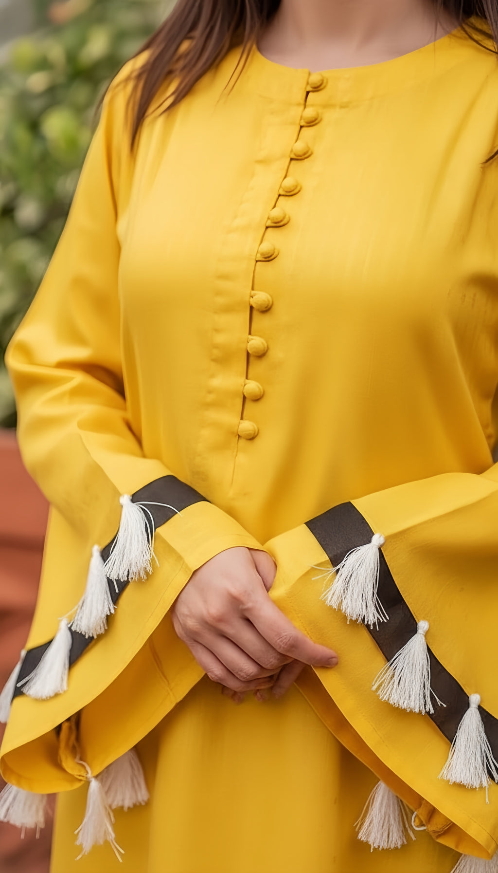 Solid 2Pc Suit Yellow