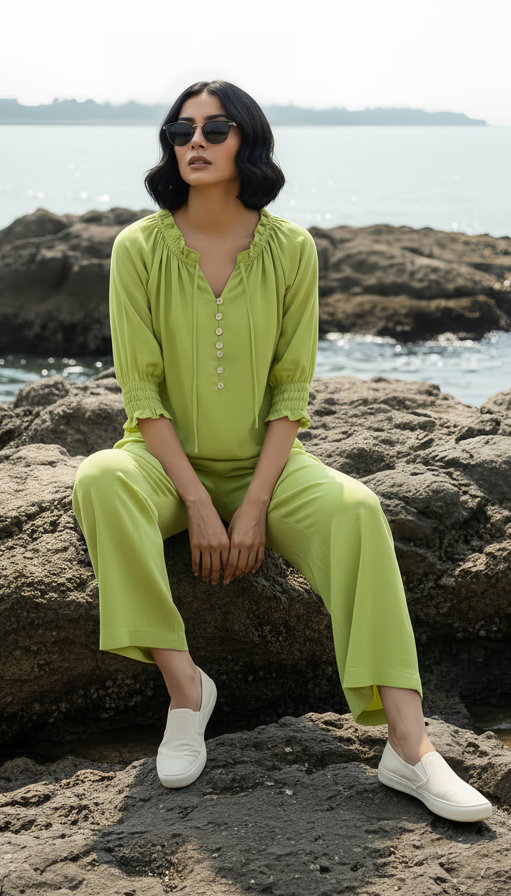 Fusion Suit Line Green