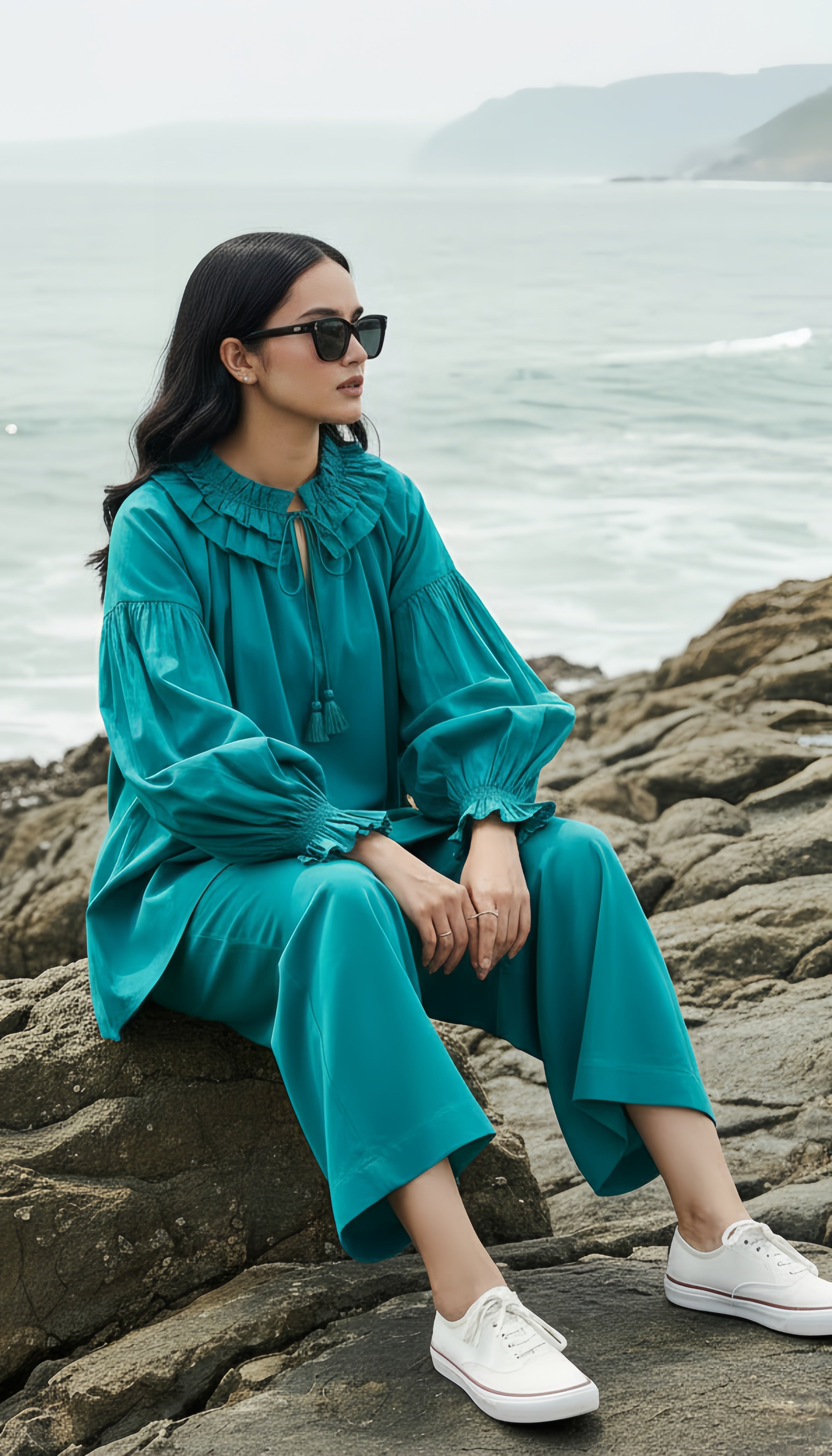 Fusion Suit Teal Blue