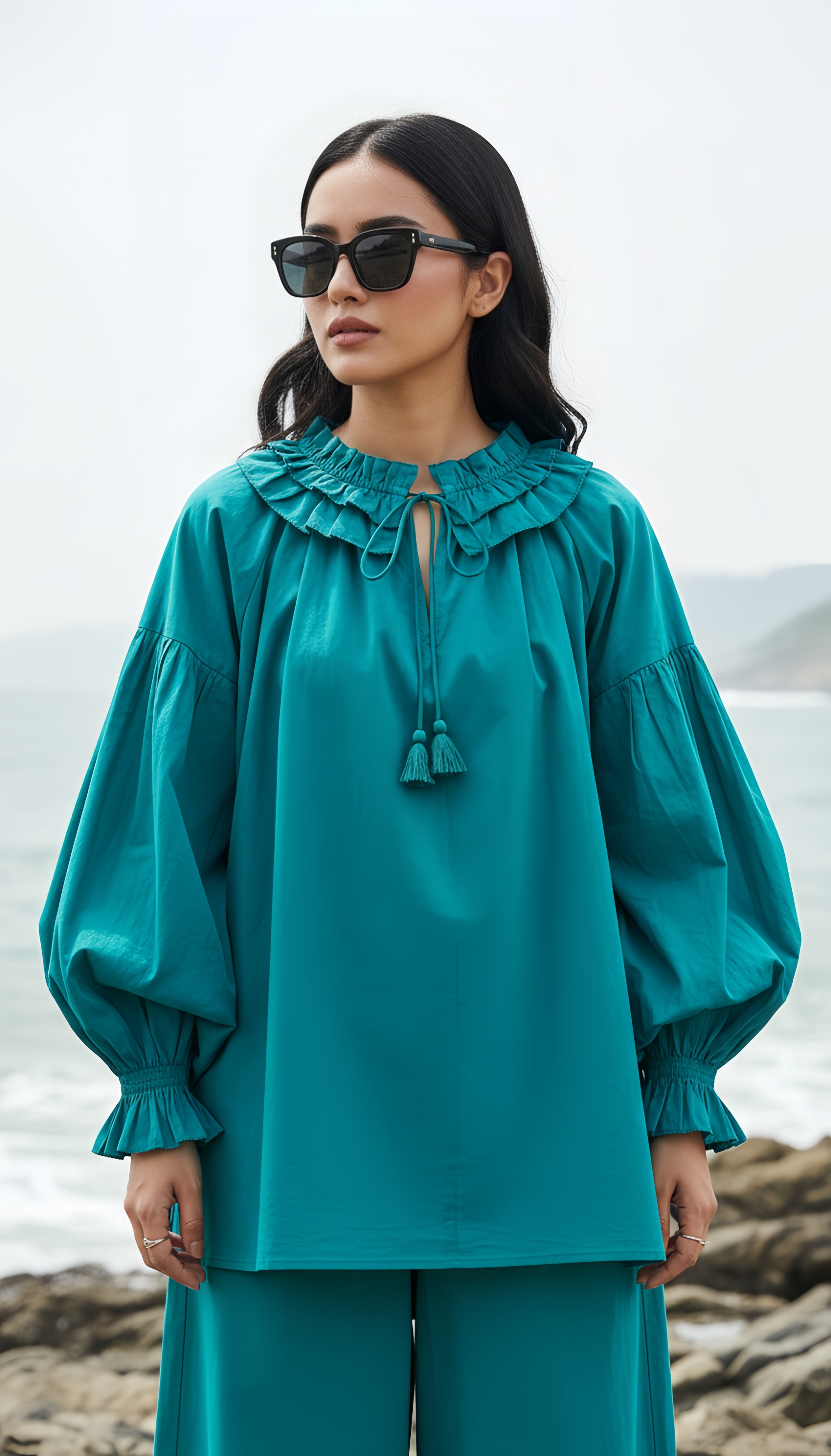 Fusion Suit Teal Blue