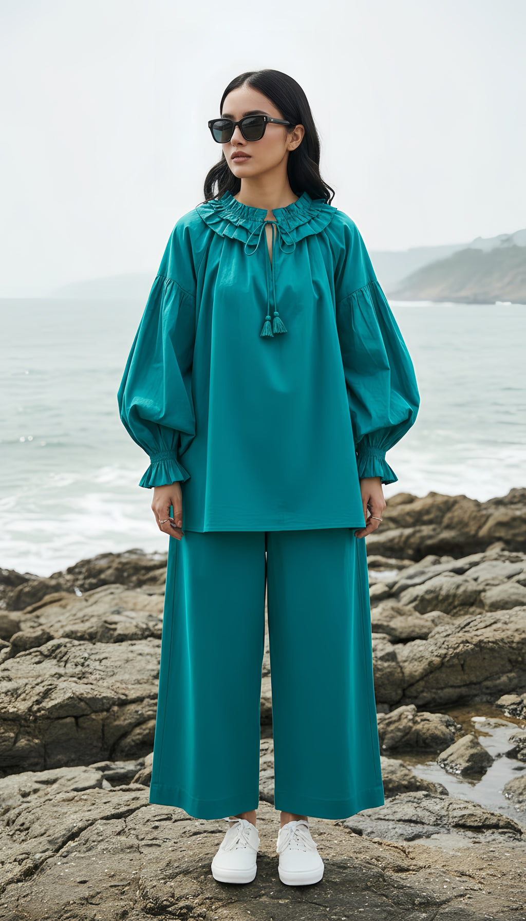 Fusion Suit Teal Blue