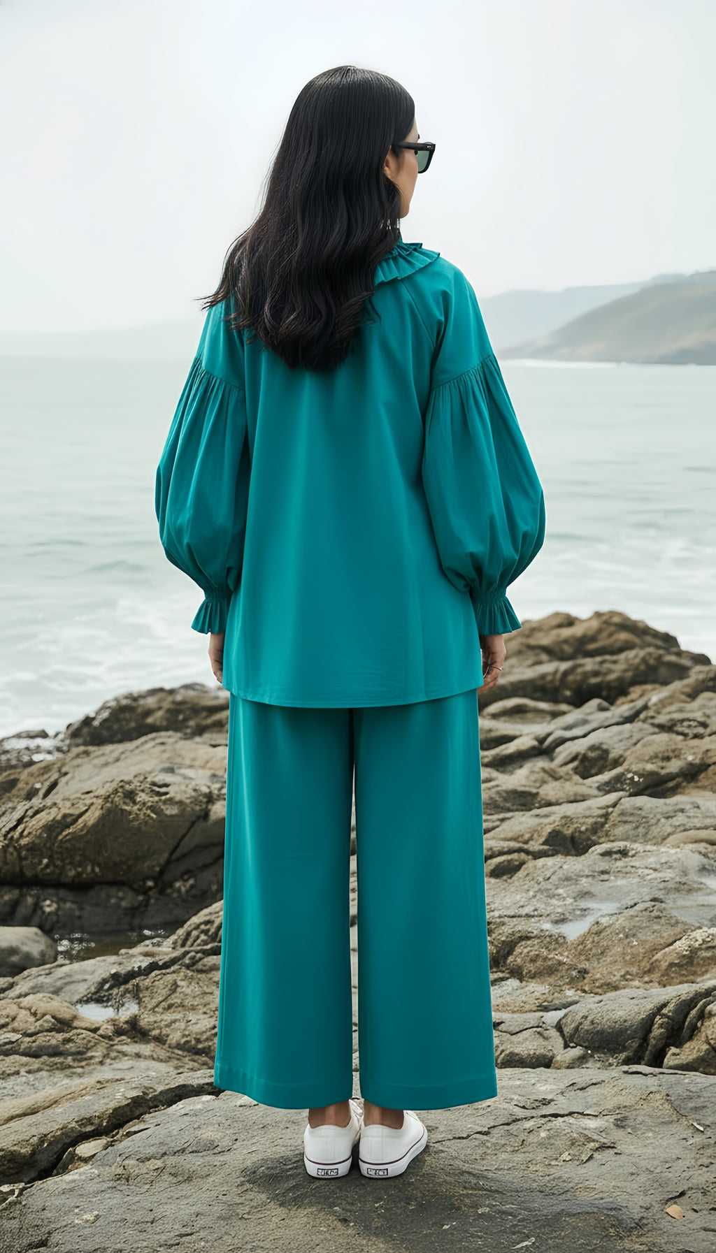 Fusion Suit Teal Blue