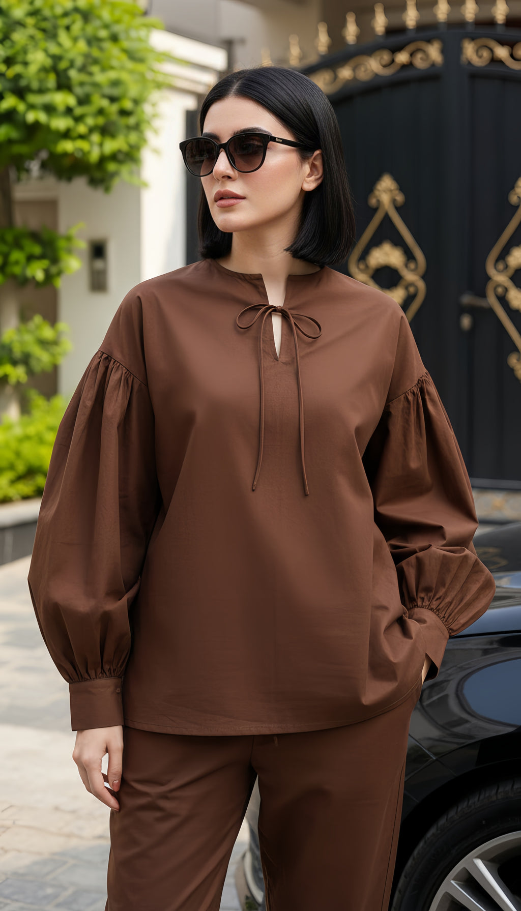 Fusion Suit Brown