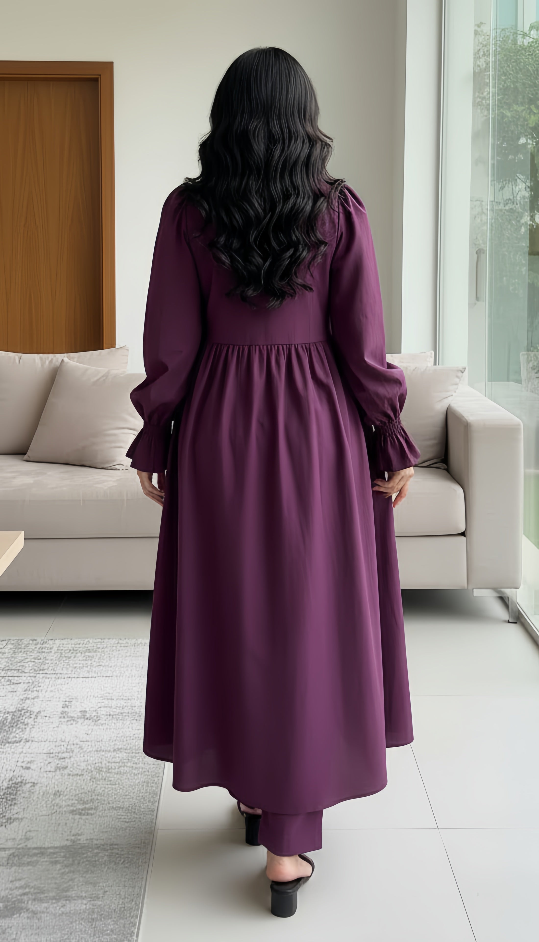Dress Set Burgundy