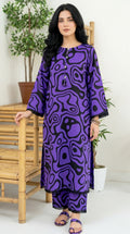 Printed 2Pc Suit