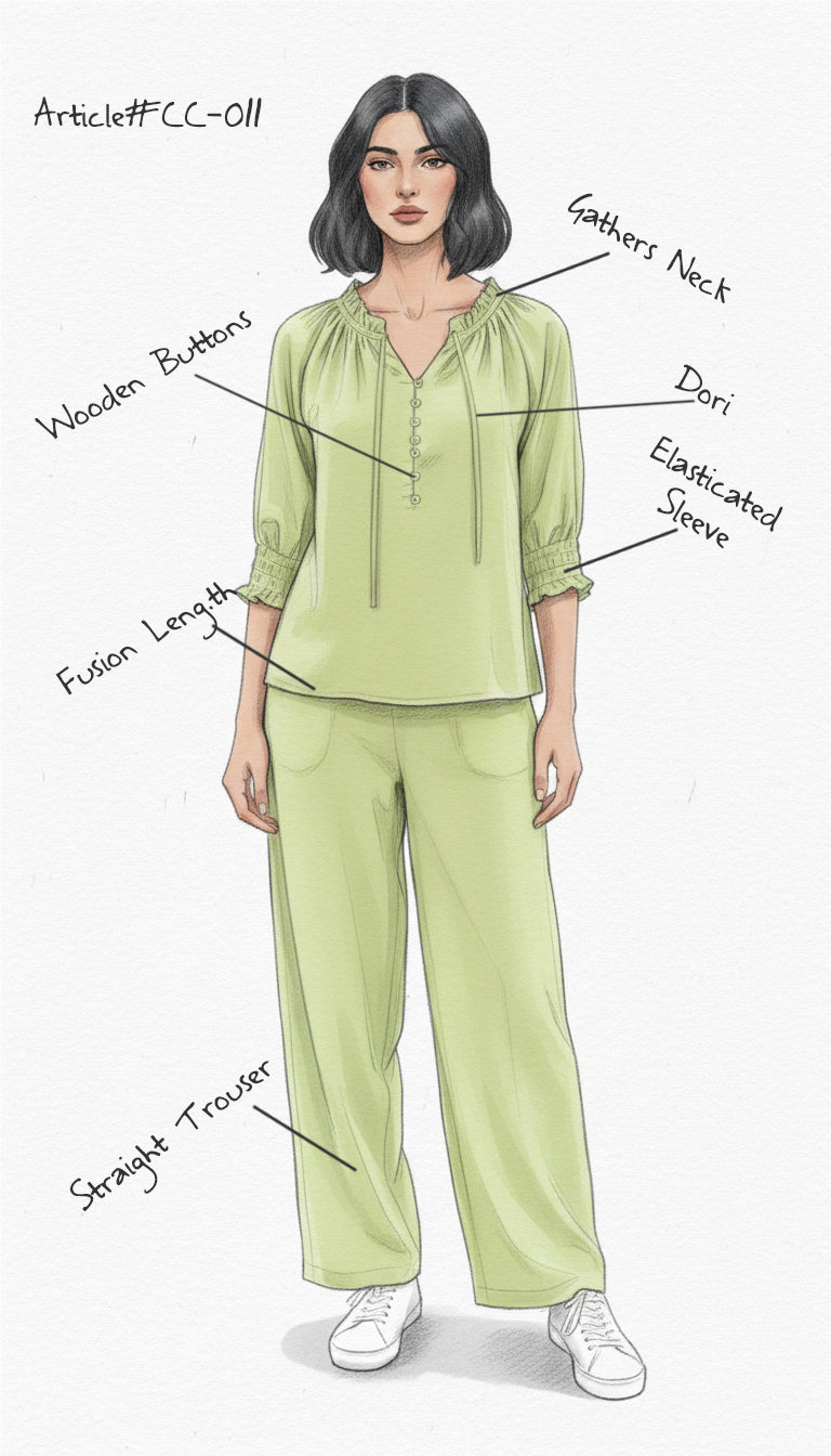 Fusion Suit Line Green