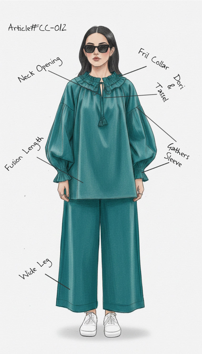 Fusion Suit Teal Blue