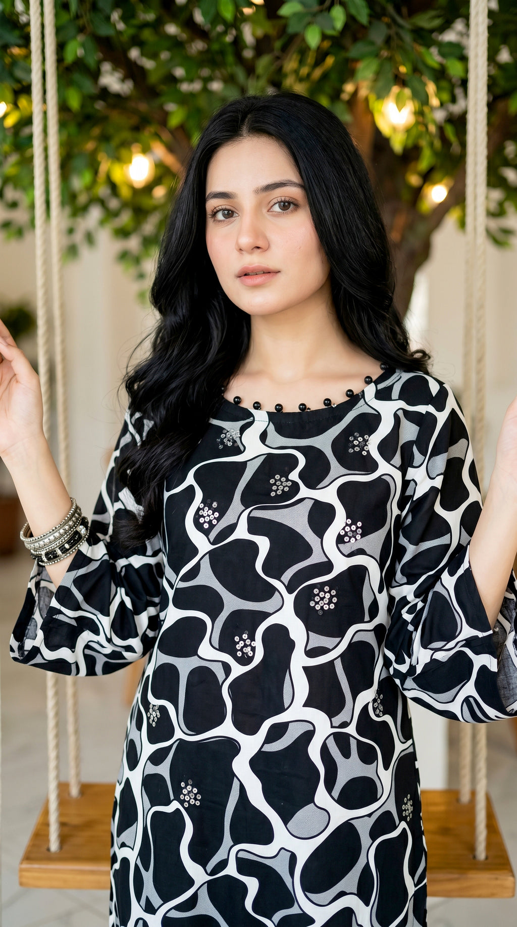 Printed 2Pc Suit
