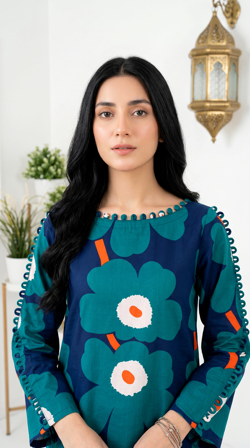 Printed 2Pc Suit
