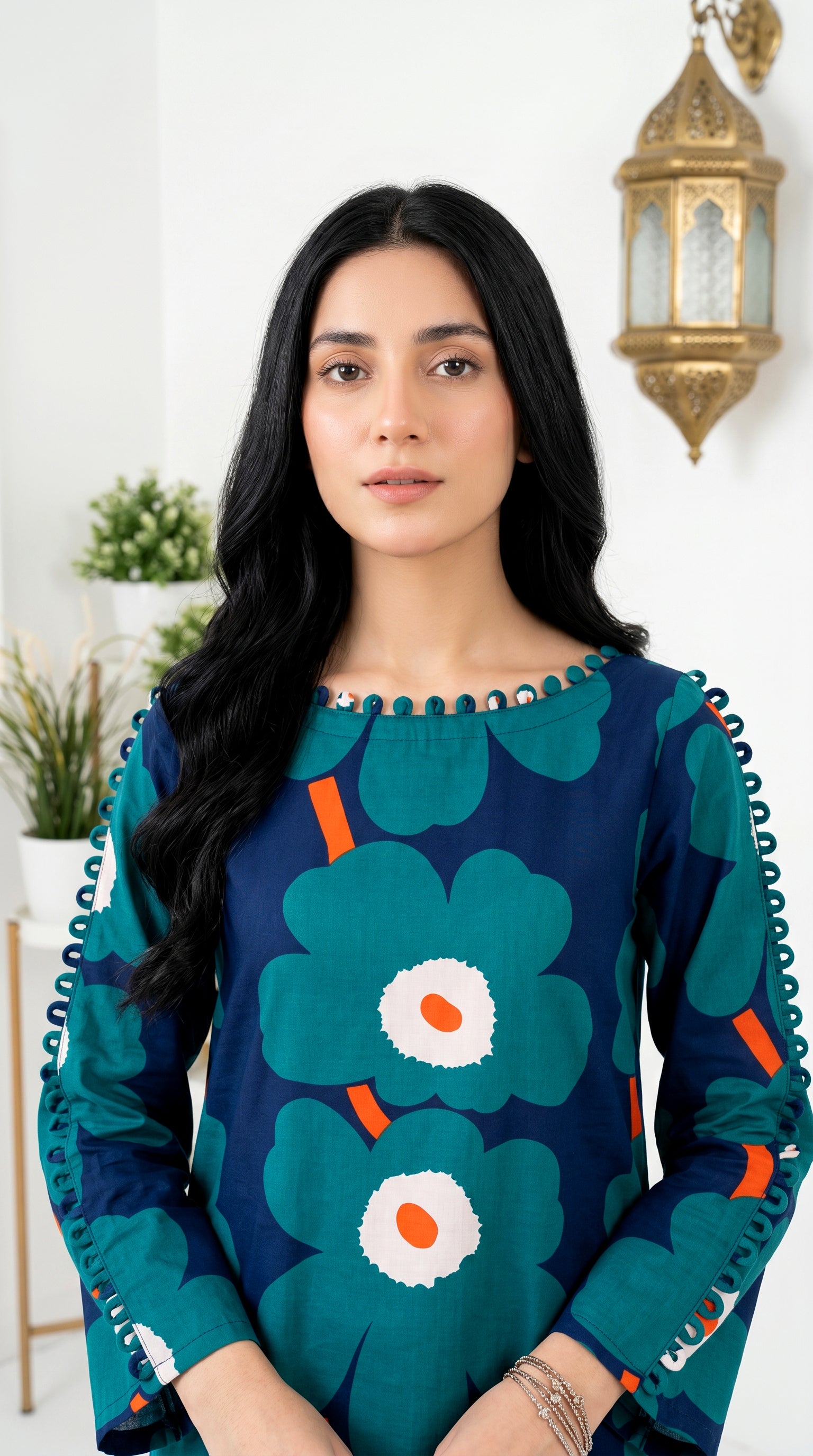 Printed 2Pc Suit