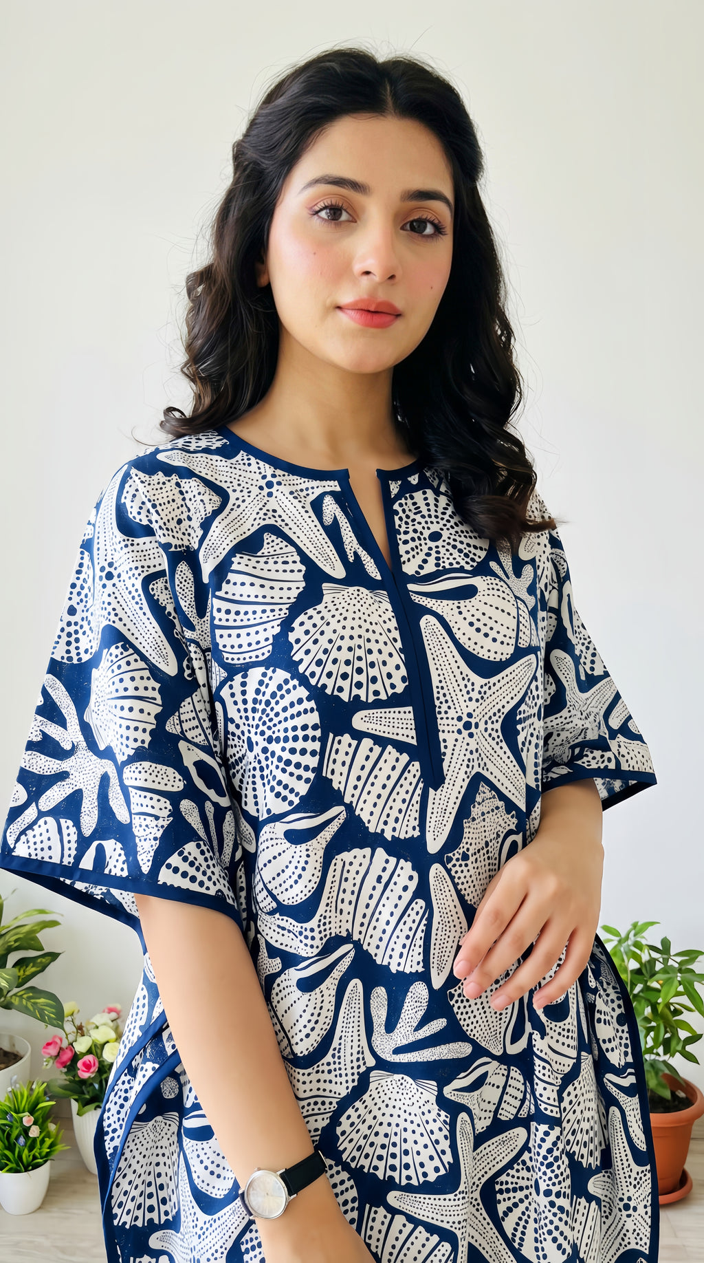 Printed Kaftan