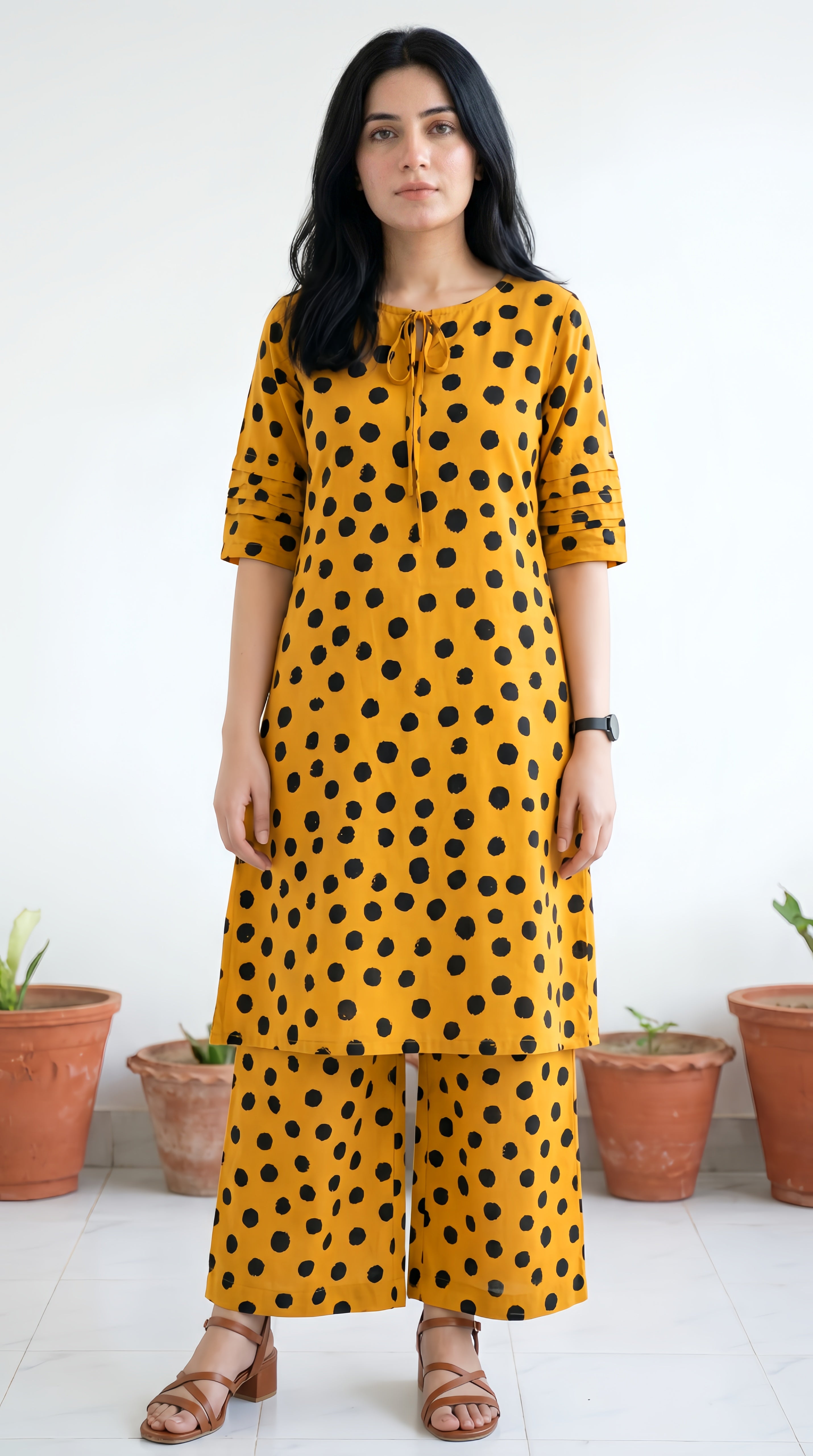 Printed 2Pc Suit