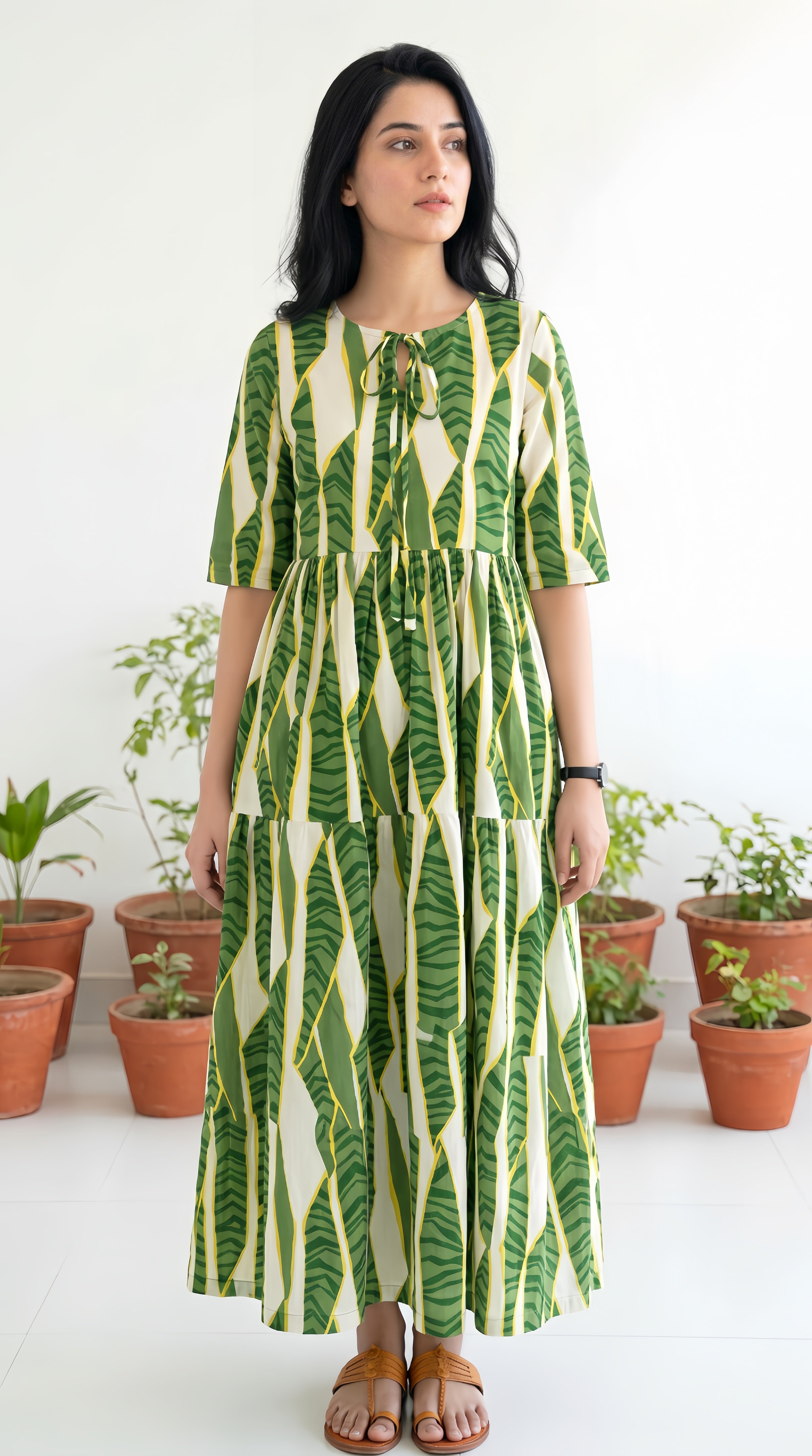 Printed Dress