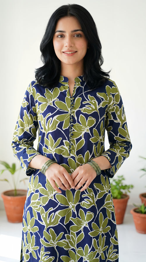 Printed 2Pc Suit