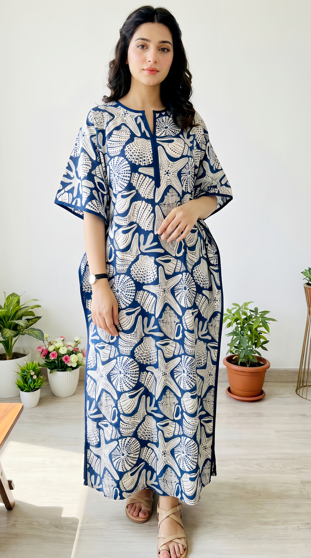 Printed Kaftan