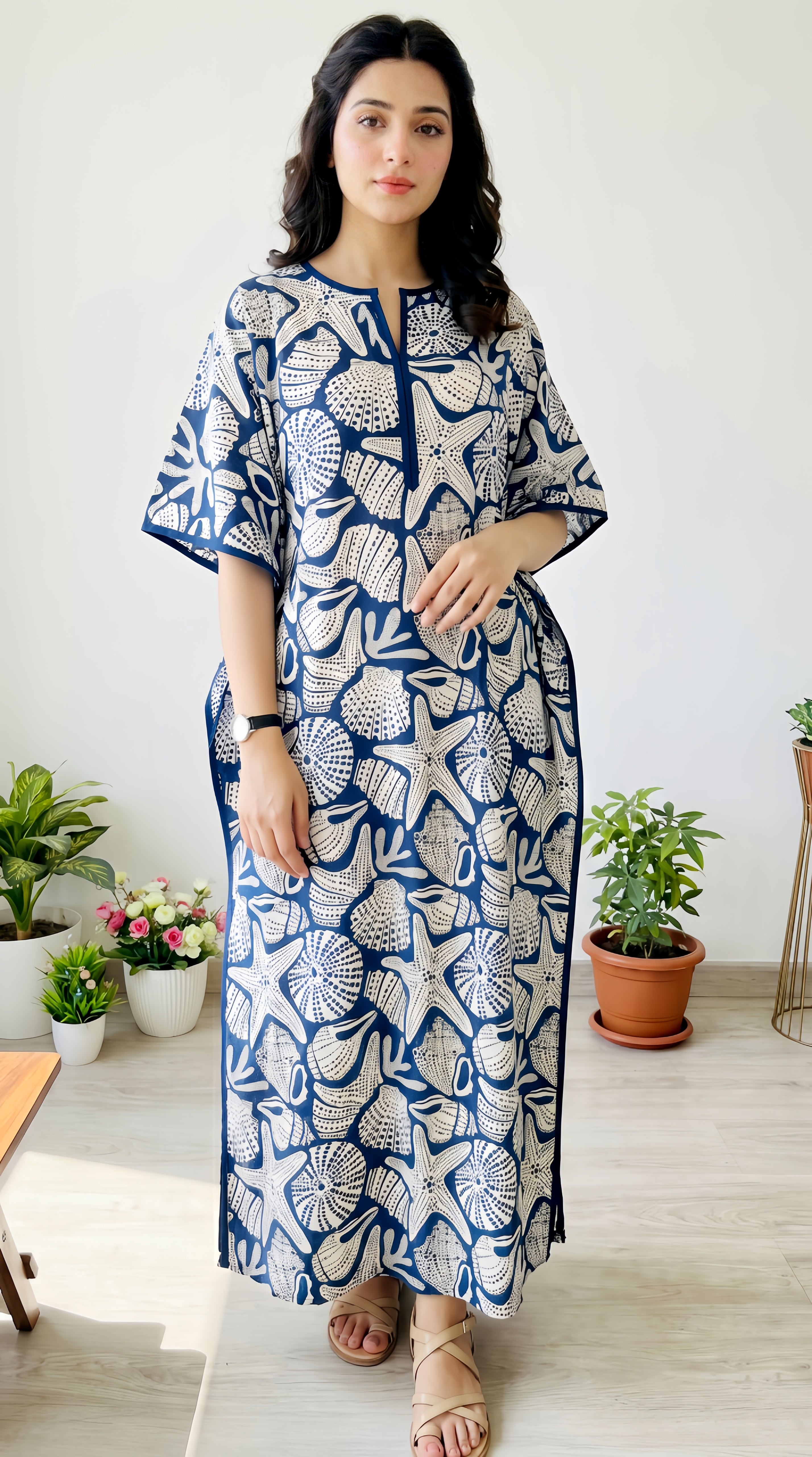 Printed Kaftan