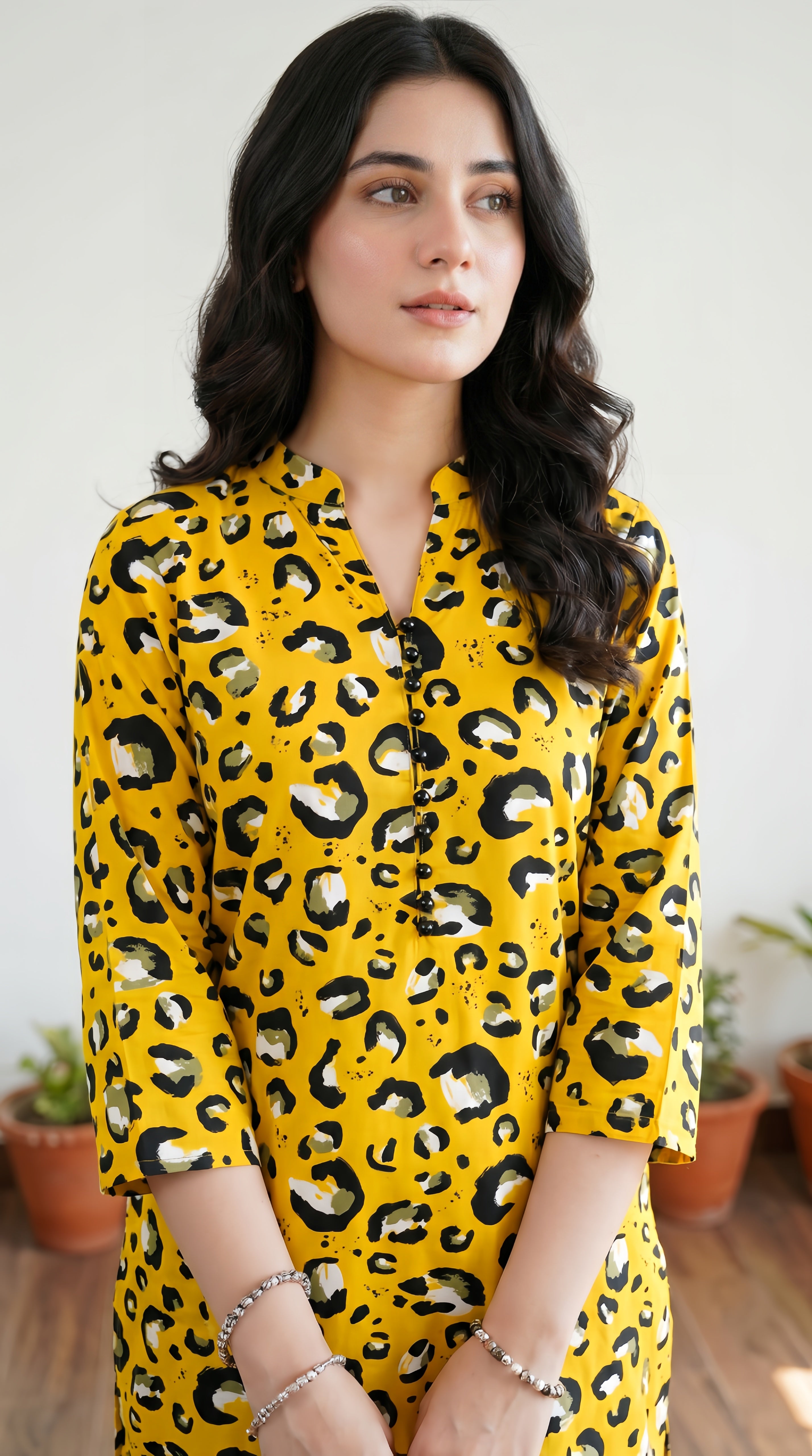 Printed 2Pc Suit