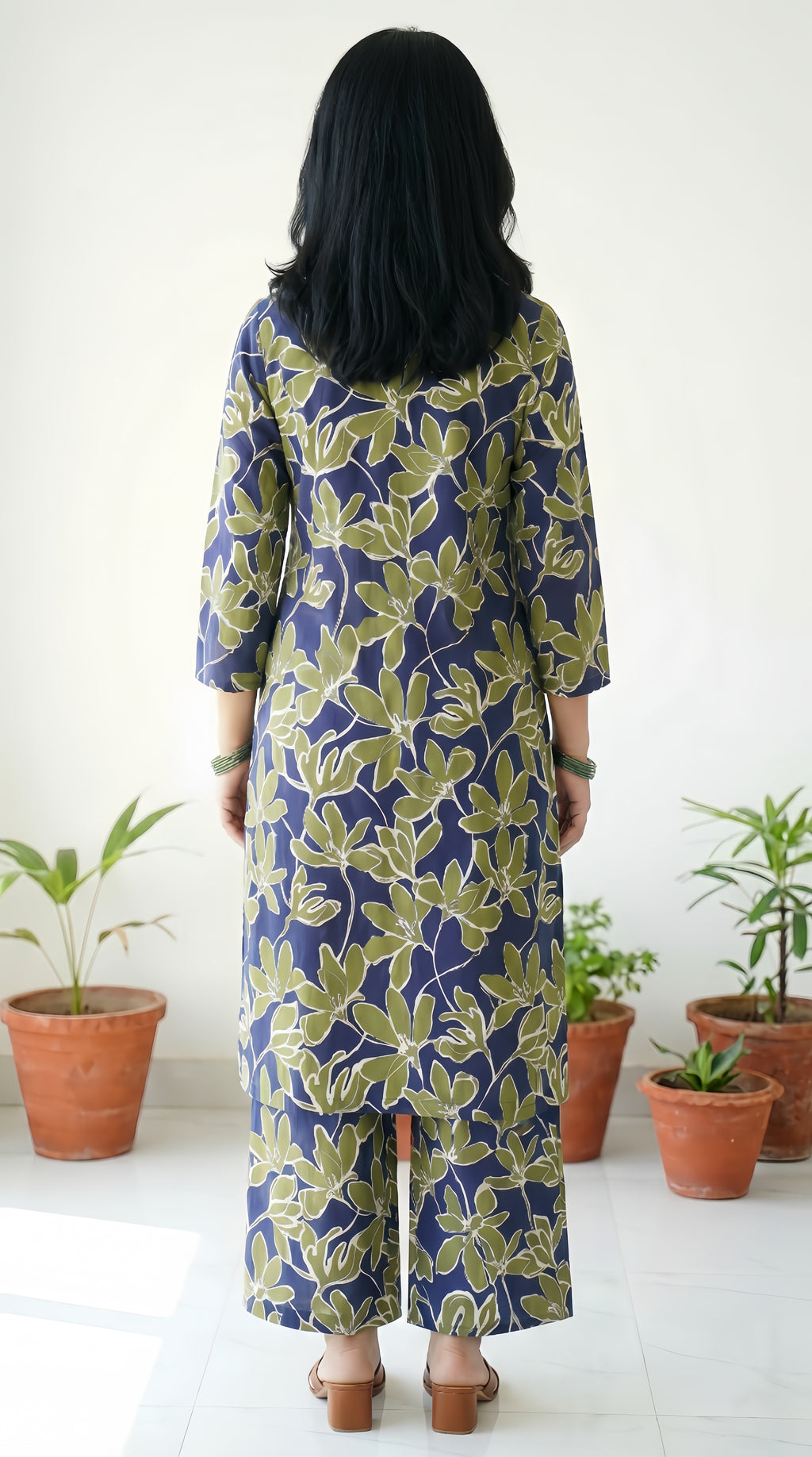 Printed 2Pc Suit