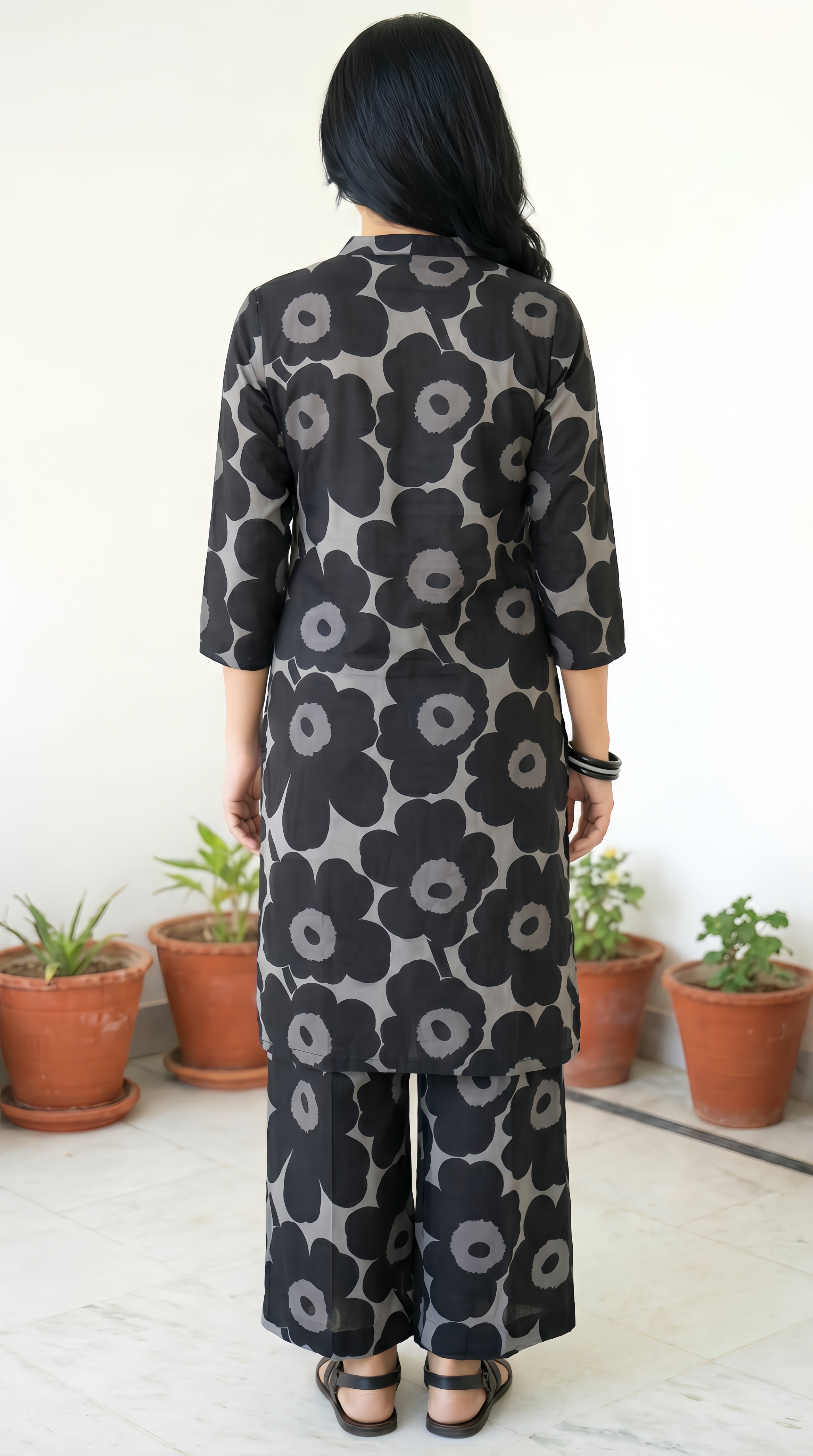 Printed 2Pc Suit