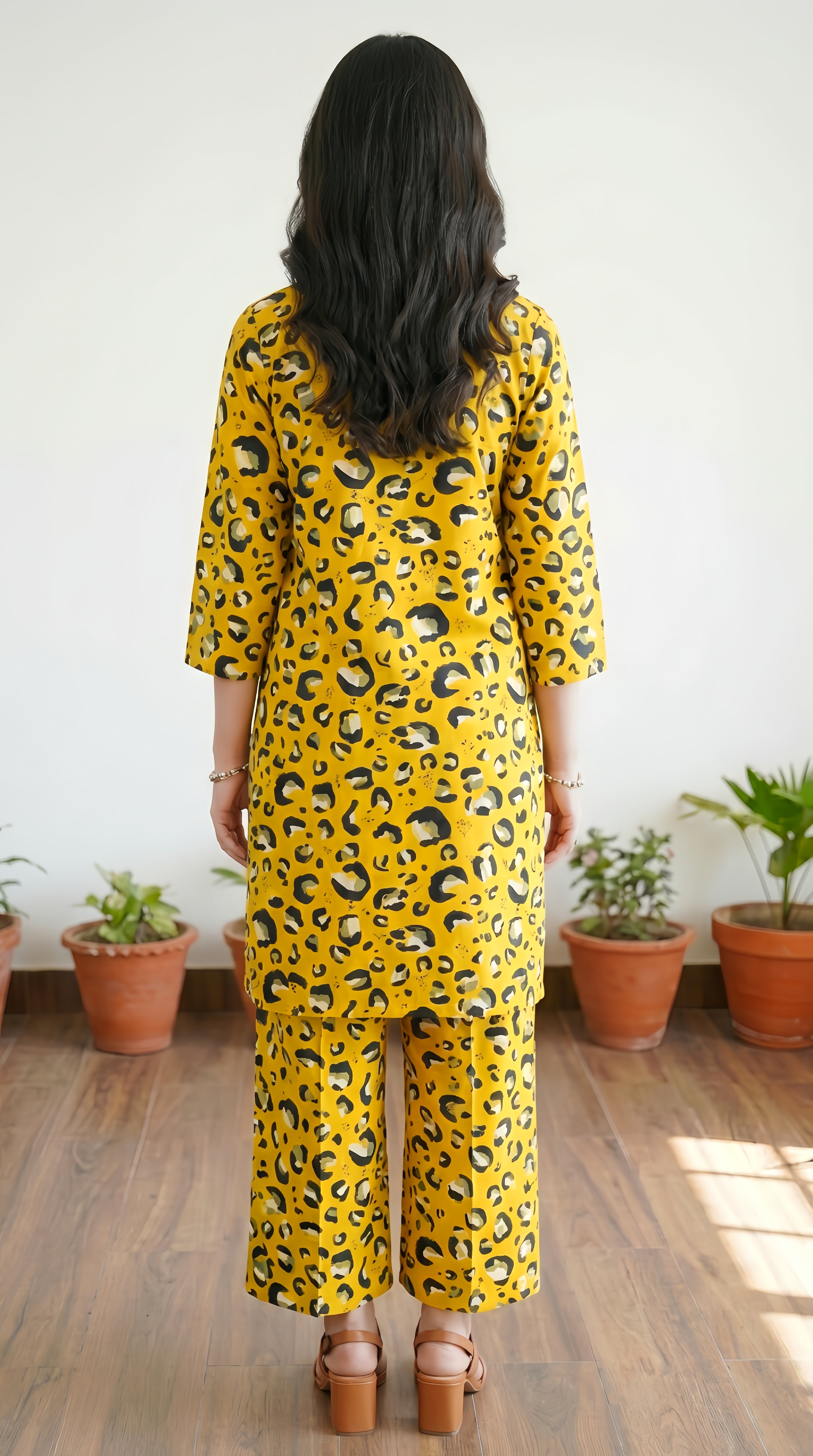 Printed 2Pc Suit