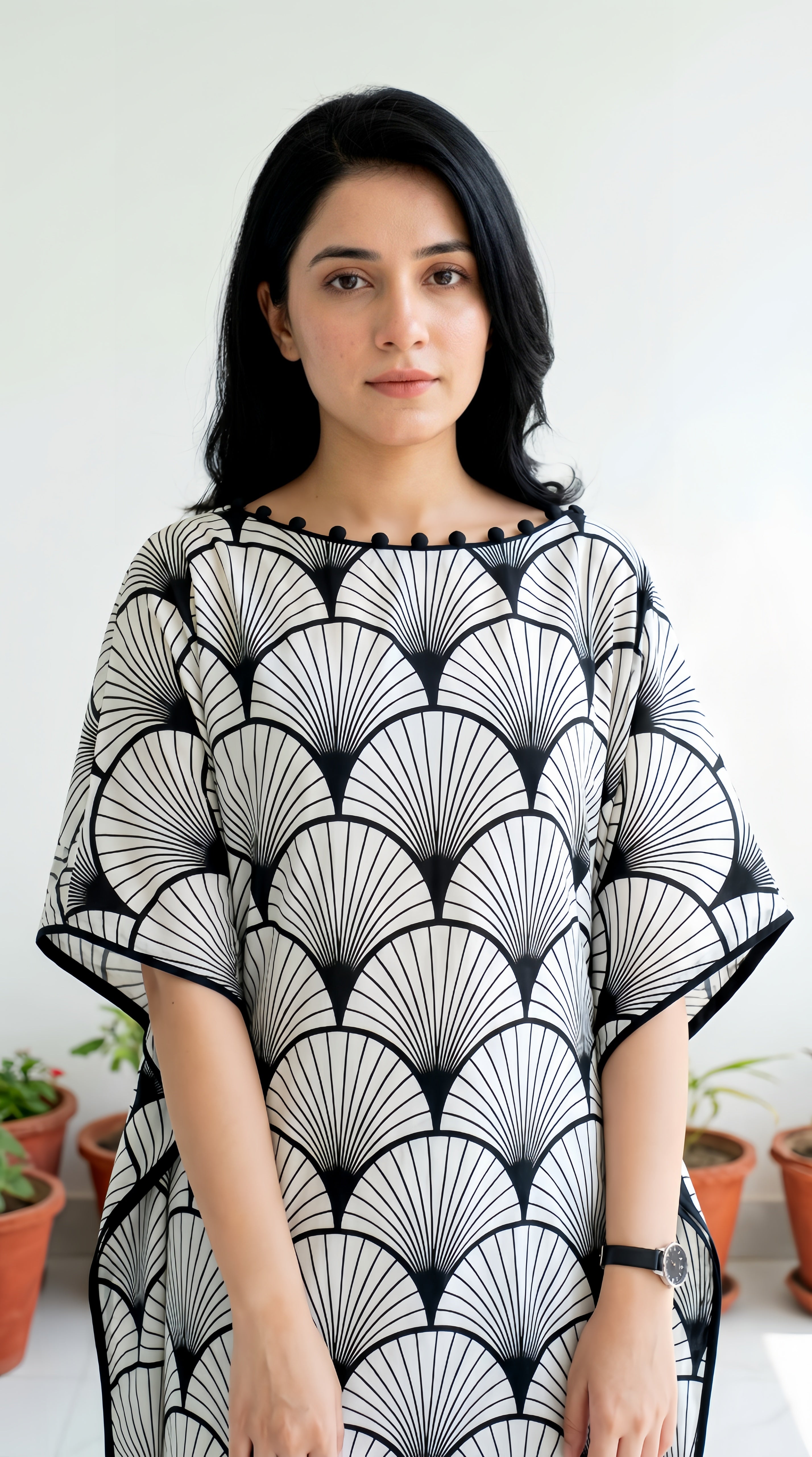 Printed Kaftan