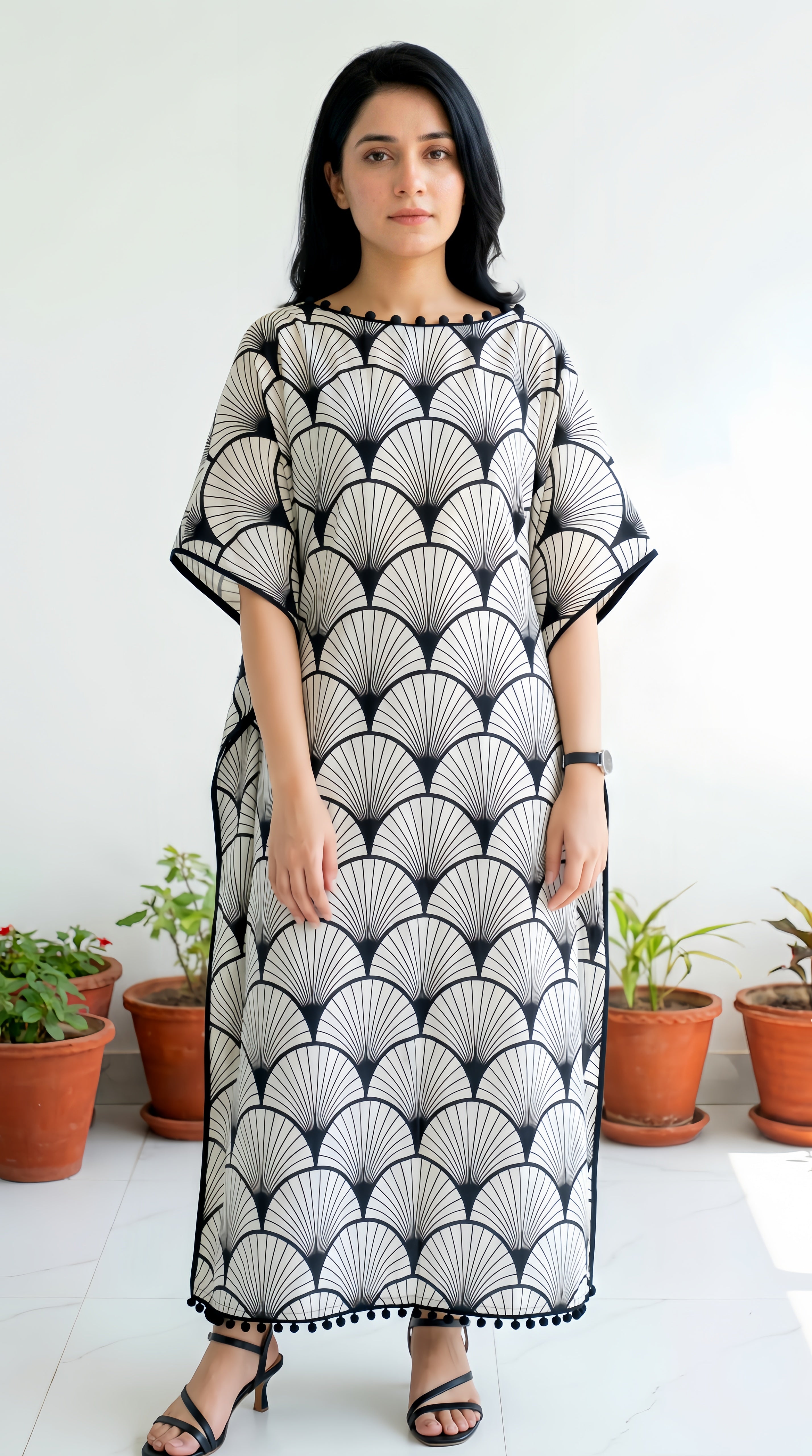 Printed Kaftan