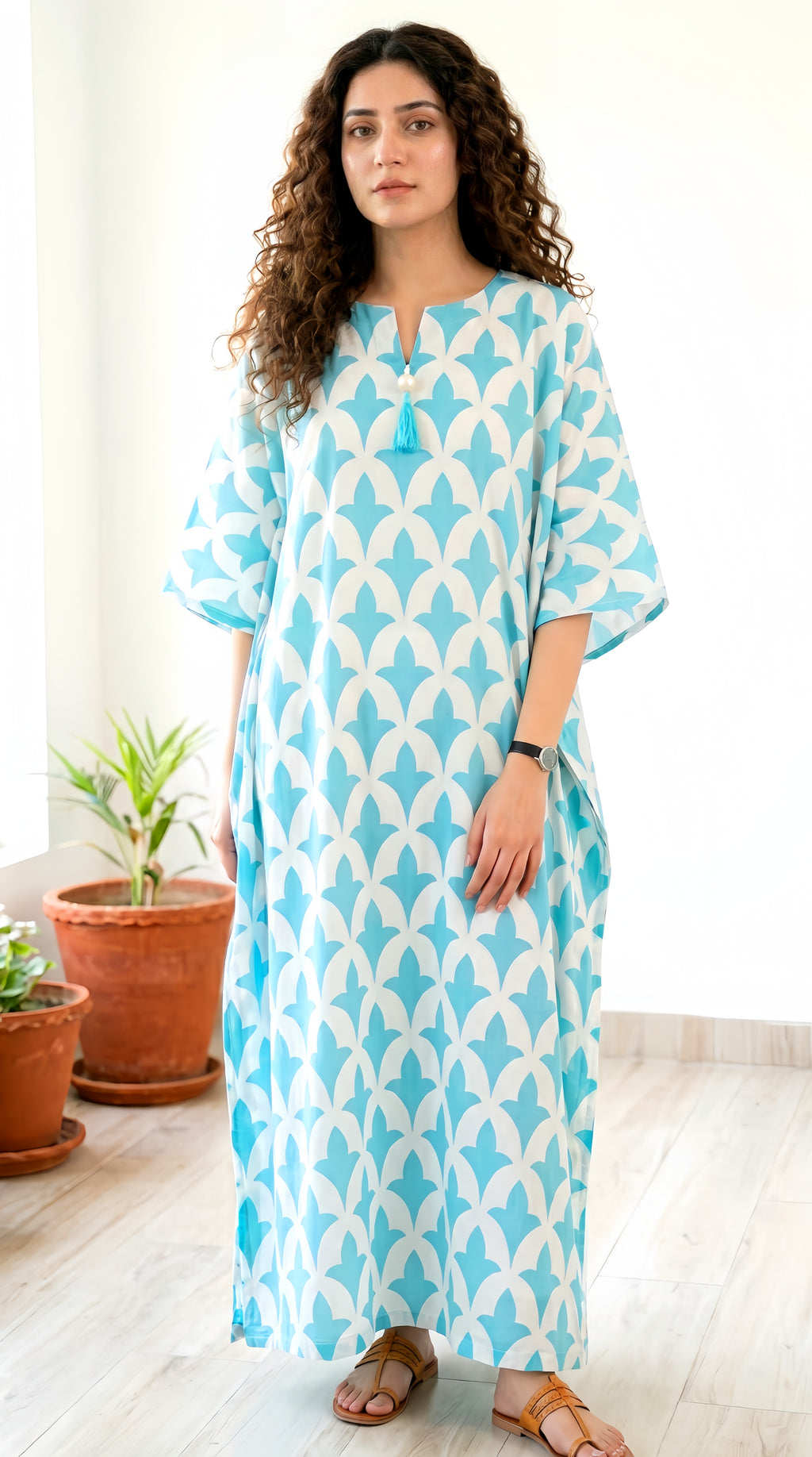 Printed Kaftan