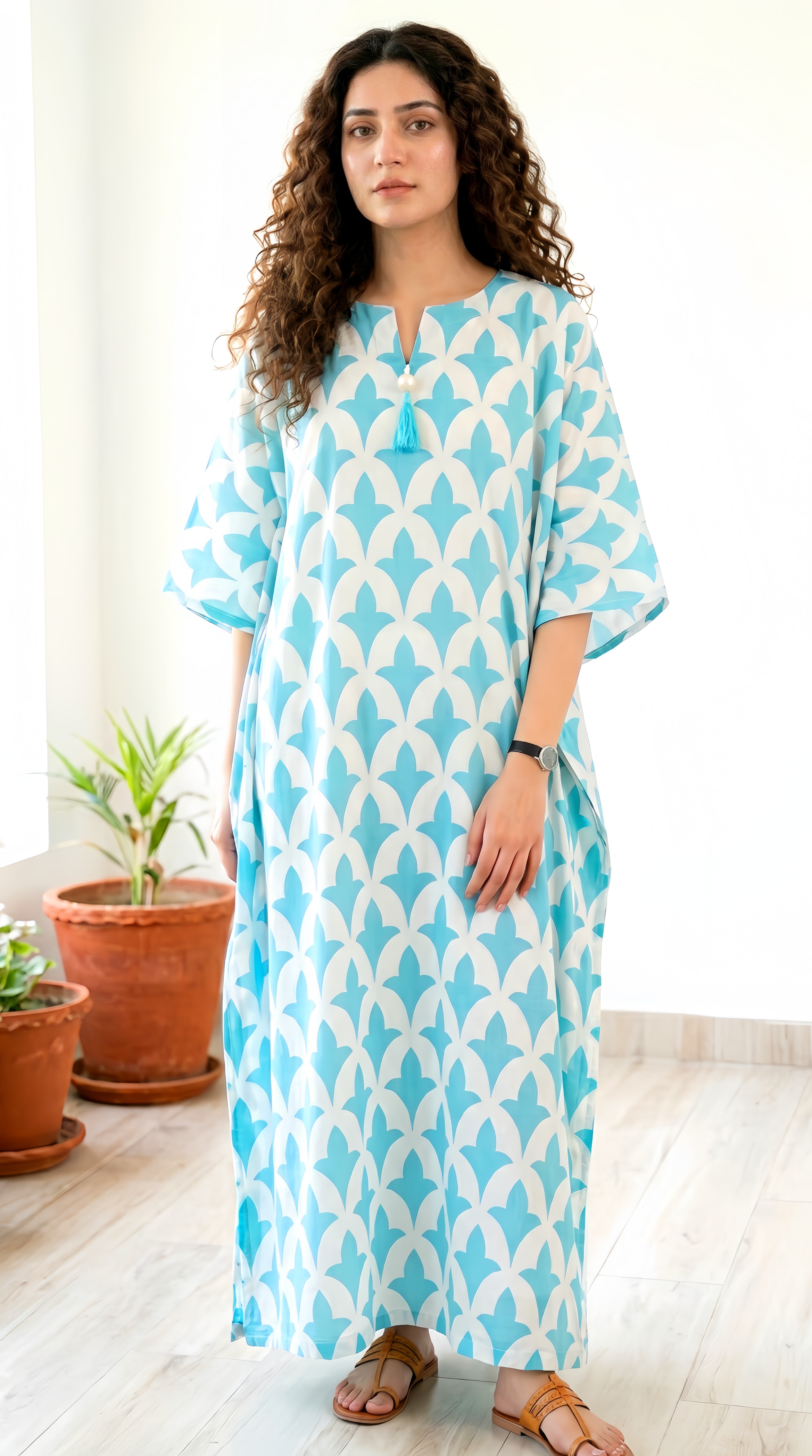 Printed Kaftan