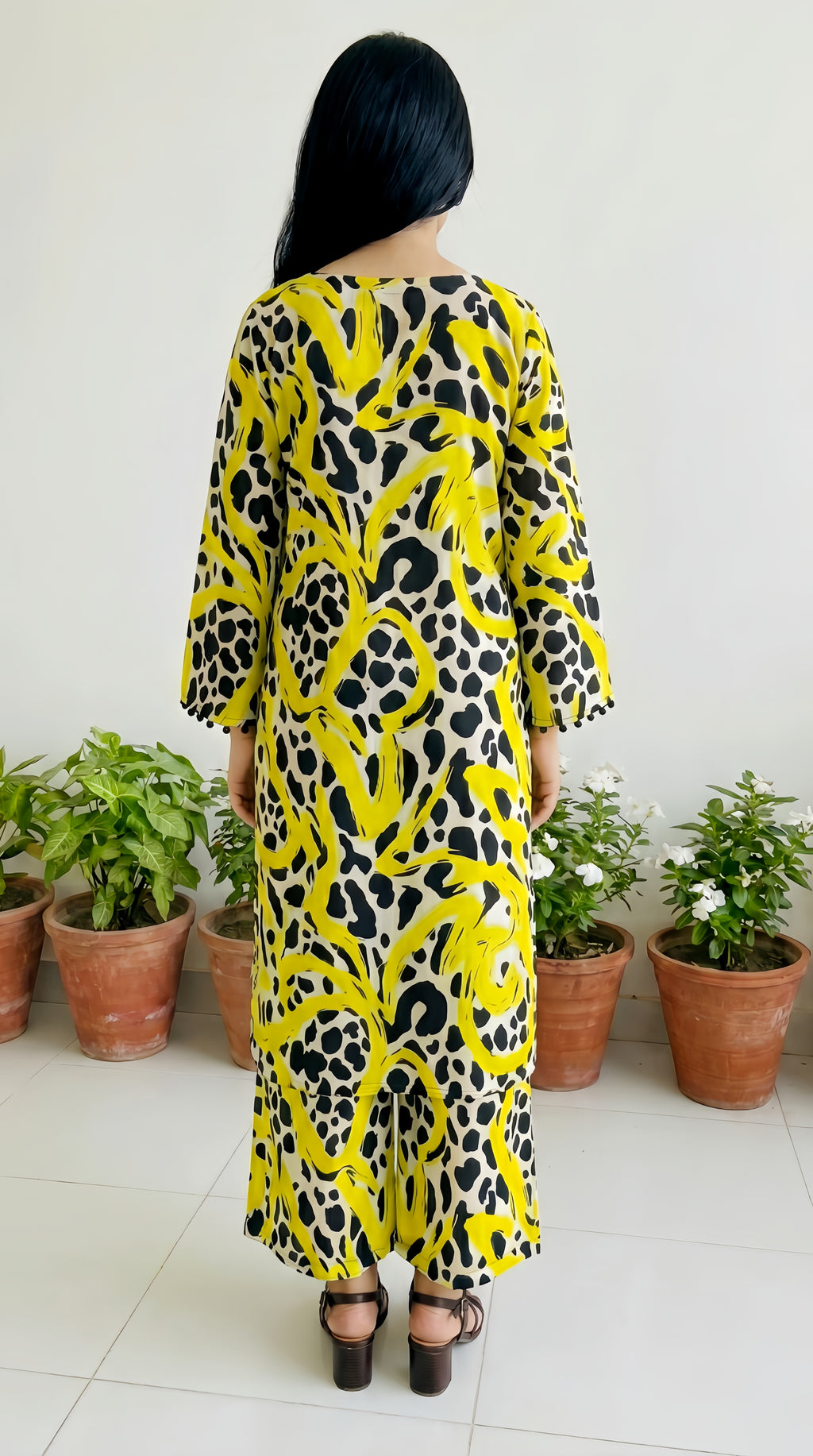 Printed 2Pc Suit
