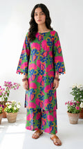 Printed 2Pc Suit