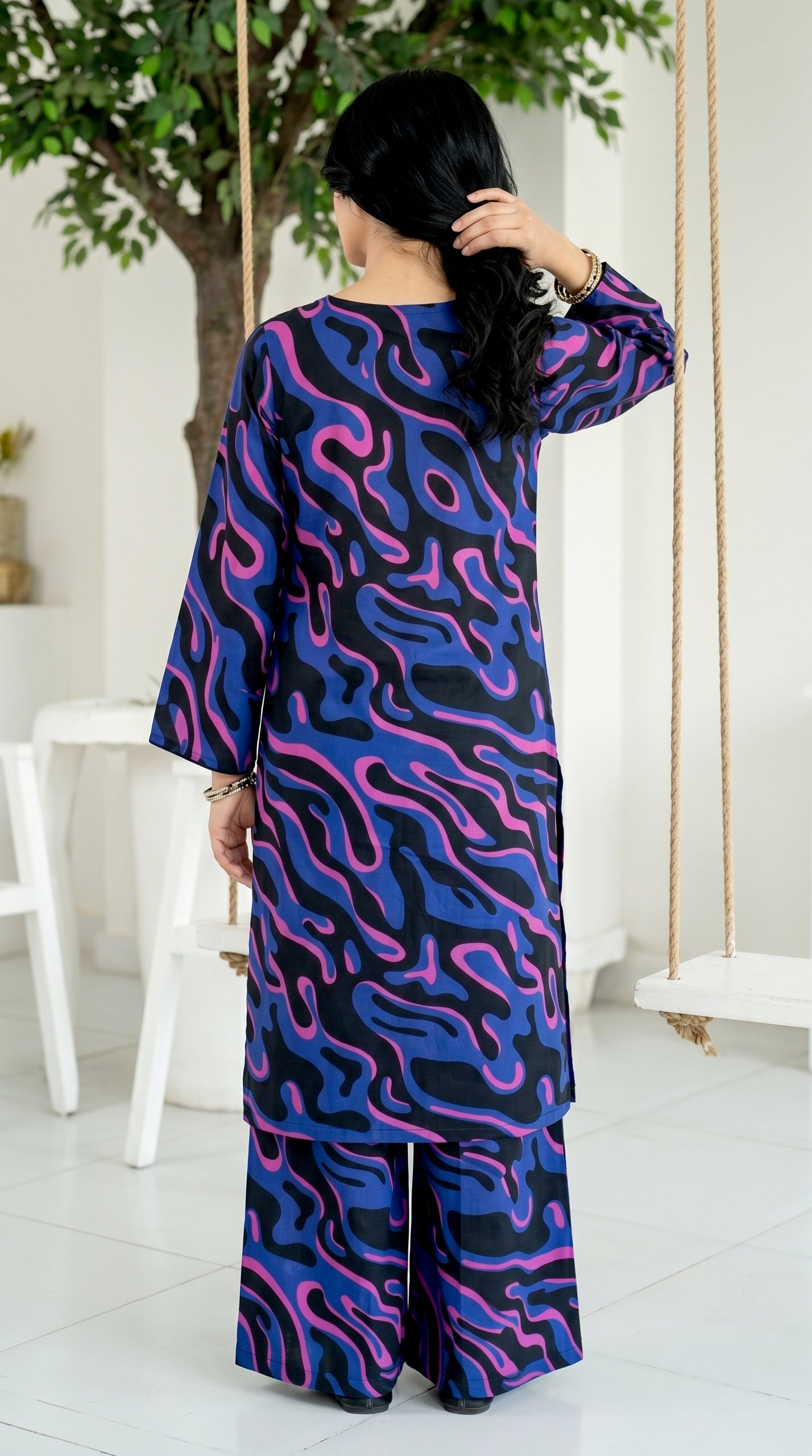 Printed 2Pc Suit