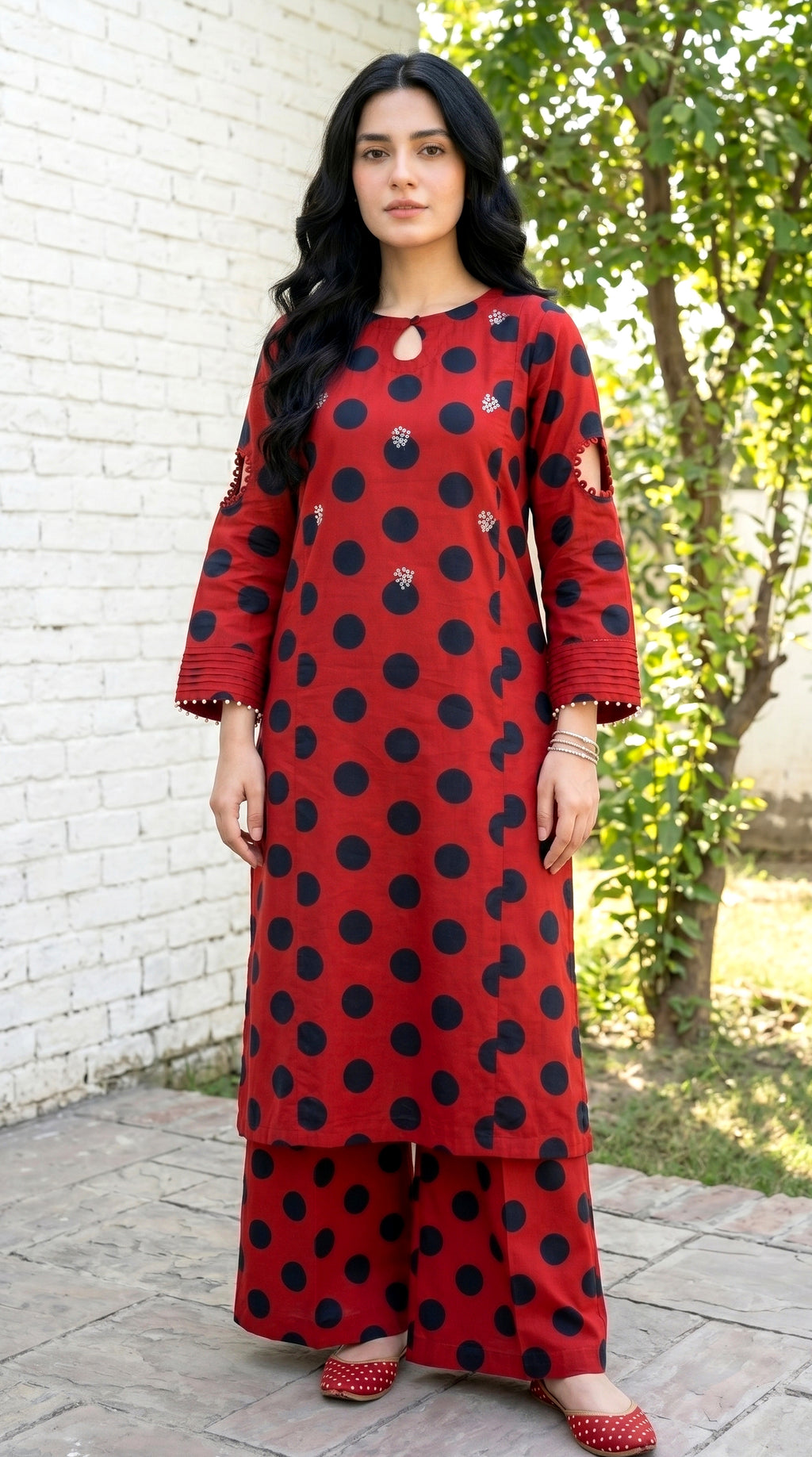 Printed 2Pc Suit