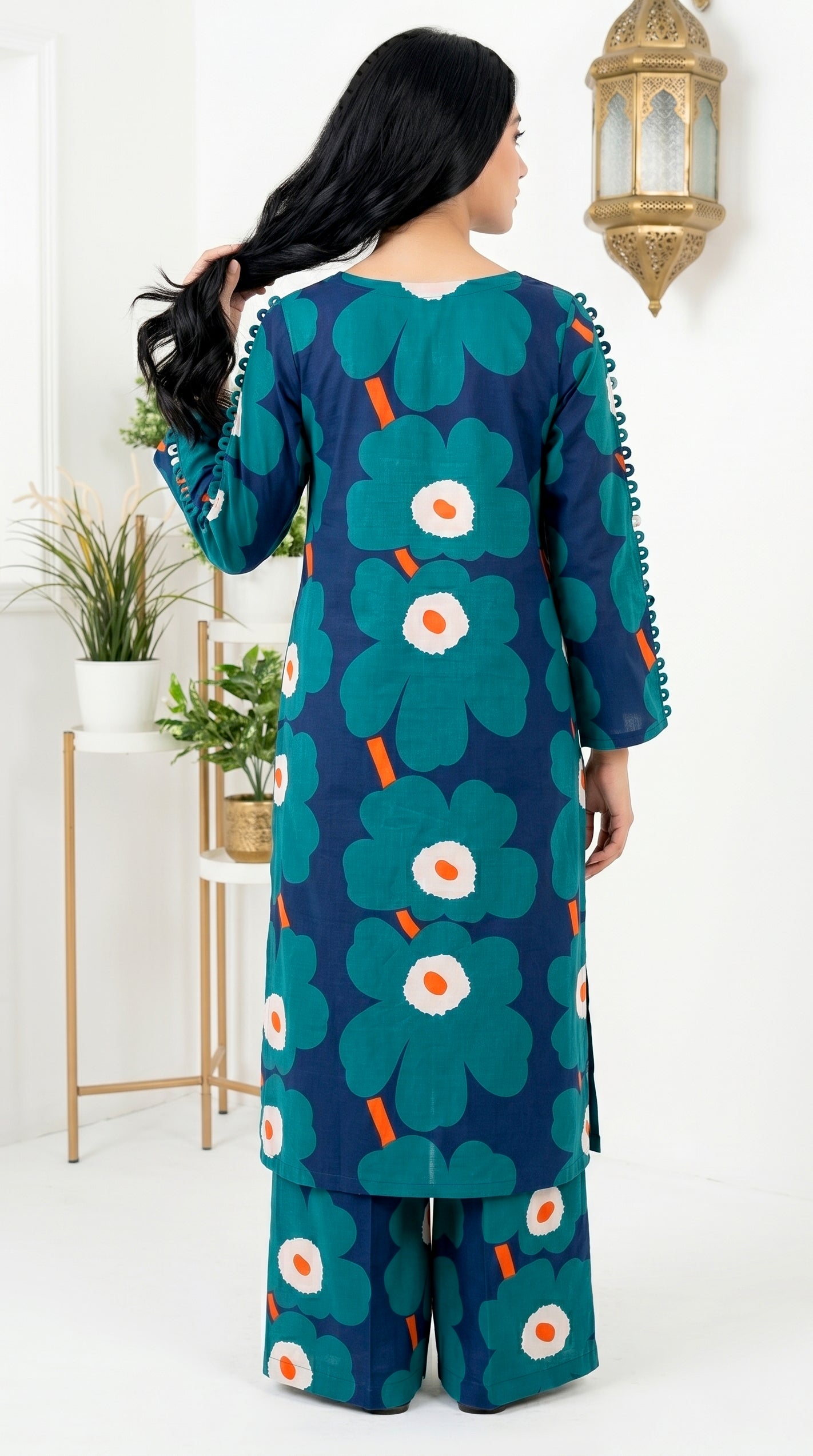 Printed 2Pc Suit